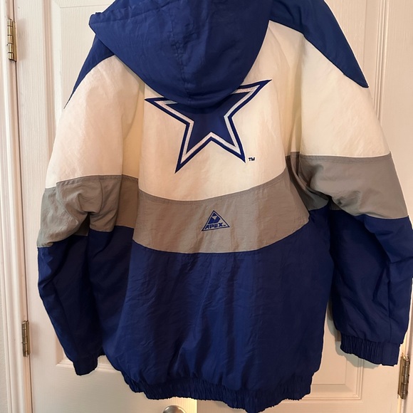 Apex One Dallas cowboys winter jacket. Vintage 90s jacket.Never worn outside (L) - Picture 5 of 6